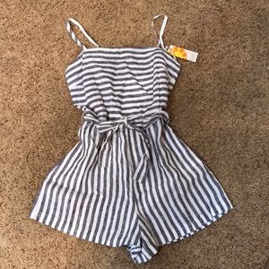 C&C California Navy and White Jumper